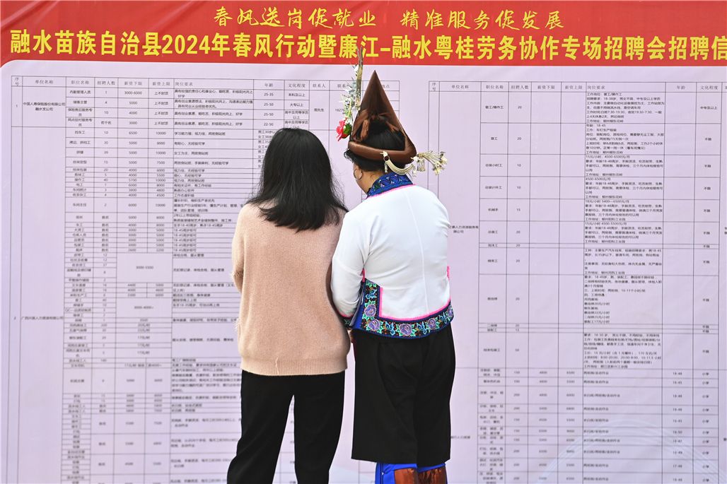 “廉江-融水”粤桂劳务协作招聘会举行