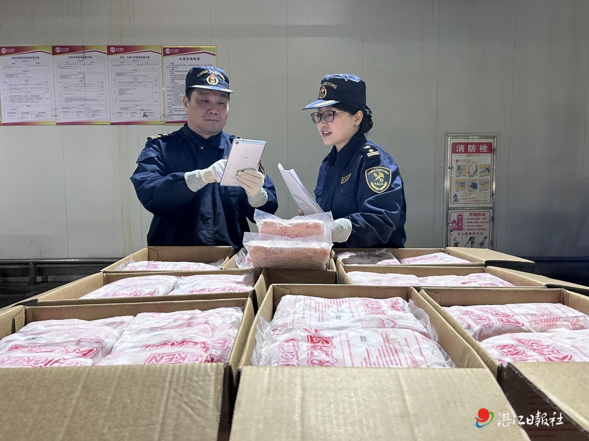 湛江禽肉产品首次出口中非