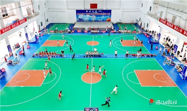 2024年广东省中学生篮球锦标赛（初中组）在湛开赛