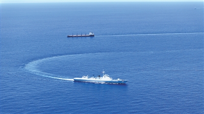 中国海军第46批护航编队完成任务返回湛江
