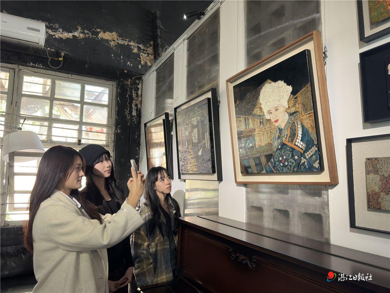 走进“漆彩世界”　岭师“光阴的故事”师生漆画作品展开幕