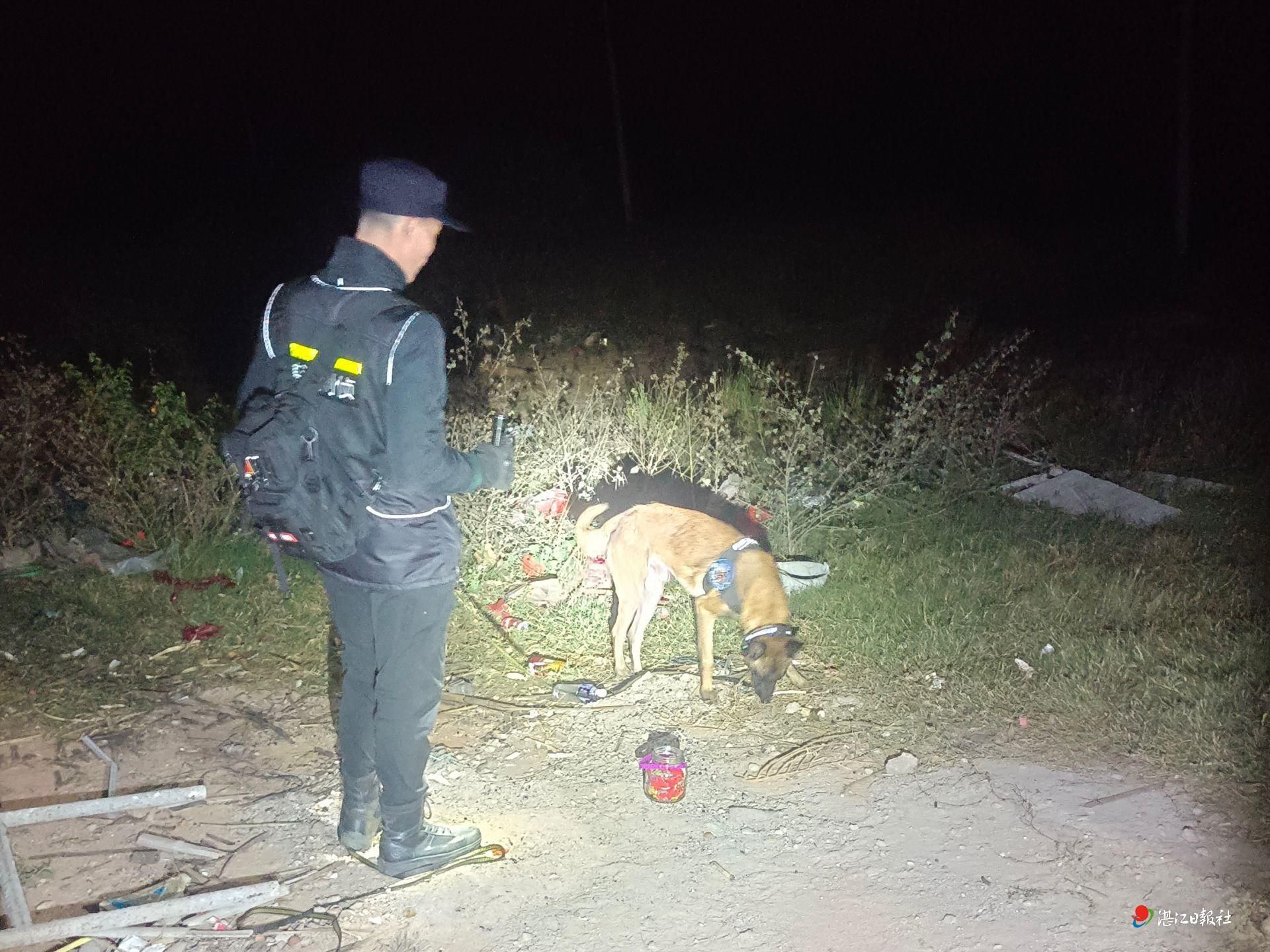 警犬“旺仔”发力  连夜找回走失小孩