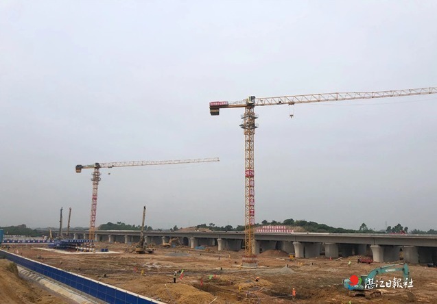 广湛铁路阳江北站全面开工建设