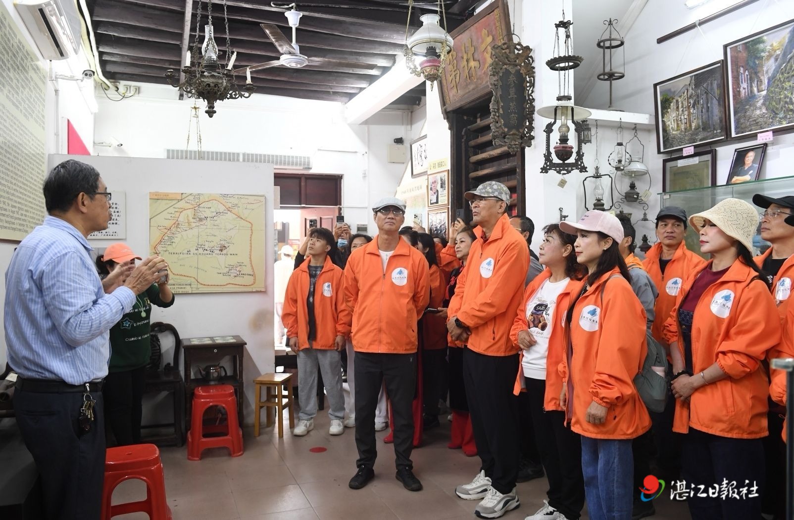 广西“沙糖橘”艺路湛放采风团到湛采风