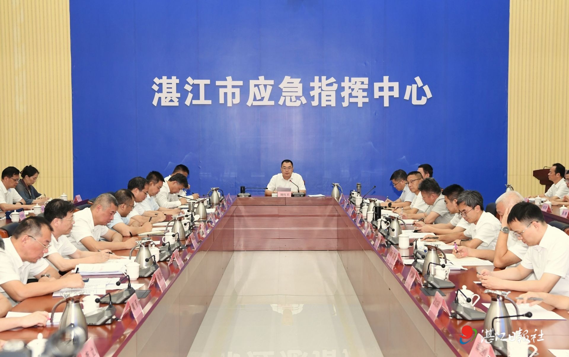 以演筑防 以练备战 全面提升防风防汛应急能力