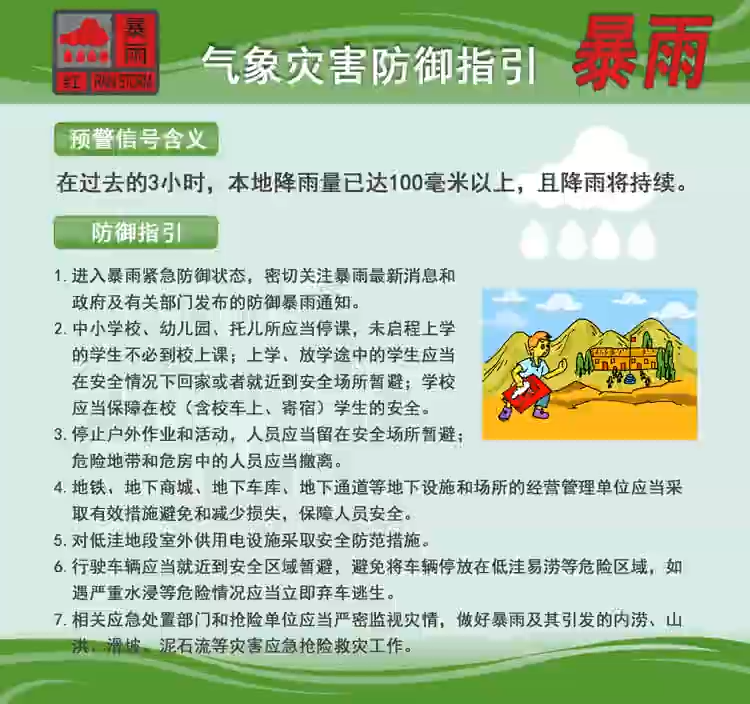 湛江发布暴雨红色预警！注意防范！！！